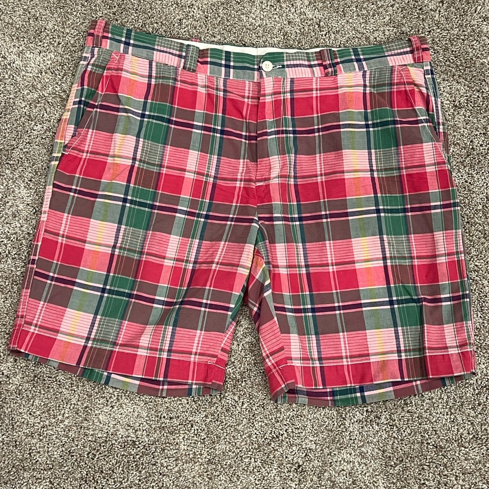 EUC Ralph Lauren Polo madras plaid shorts